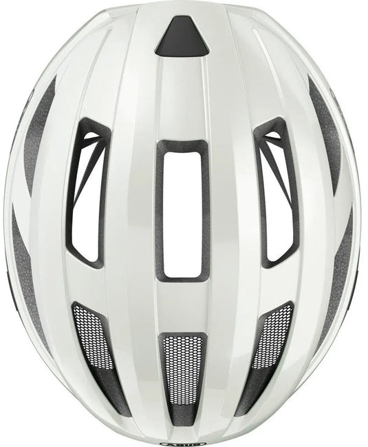 Abus Helm Macator MIPS pearl white L 58-62cm