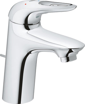 Grohe eurostyle new wastafelkraan - medium uitloop - met trek-waste - waterbesparend