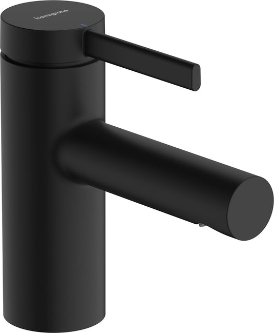 Hansgrohe zesis s toiletkraan 70 met rechte greep voor koud water of vooraf ingestelde temperatuur zonder afvoer mat zwart