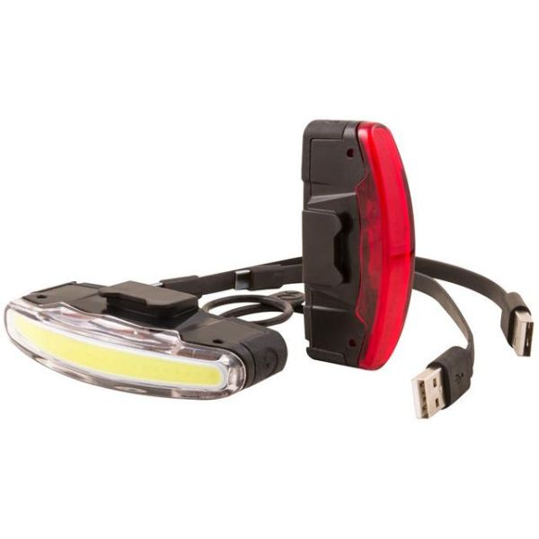 Load image into Gallery viewer, Spanninga verlichtingsset arco xb usb-c oplaadbaar
