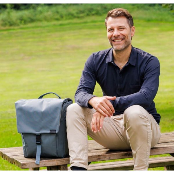 Afbeelding laden in galerijviewer, Burgers - new looxs tas new looxs tulum enkel grijs groen | 16l

