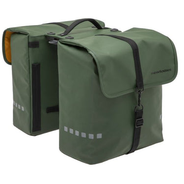 New Looxs Odense Dubbele Fietstas - Groen - 39L