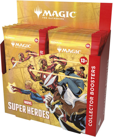 Magic: the gathering | marvel super heroes collector booster box