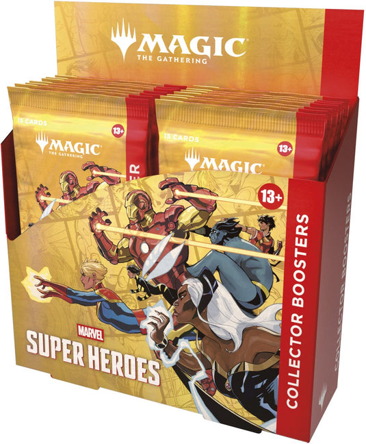 Magic: the gathering | marvel super heroes collector booster box