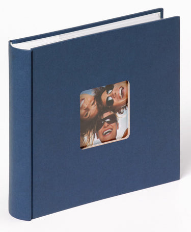 Walther me-116-l fun - memo insteekalbum - 200 foto's 13 x 18 cm - blauw