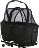 Trixie fietsmand bagage drager breed zwart