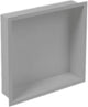 Plieger inbox inbouwnis met flens 30x30x7.5cm waterproof rvs