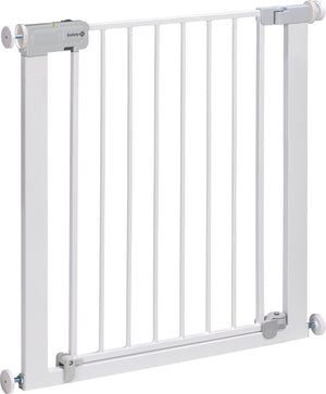 Safety 1st auto close traphekje - 73 t m 80 cm - uitbreidbaar - klembevestiging - metal white