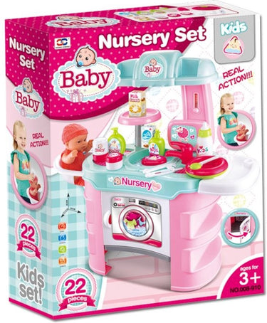 Amuuso commode baby met toebehoren.