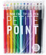 Ooly - petite point - 12 gekleurde gelpennen