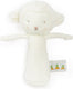 Bunnies by the bay rammelaar lammetje - knuffel - geborduurde details - 16 cm - wit