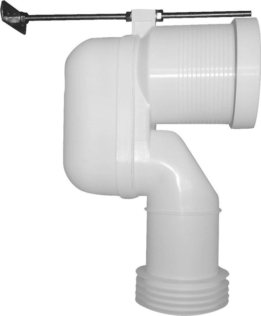 Duravit divers vario aansluitbocht verstelbaar 18 22cm