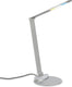Briloner - led tafellamp - bureaulamp - verstelbaar - draaibaar - bureaulamp - touch, kleurtemperatuur instelbaar, dimbaar, zilverkleurig