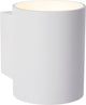 Lucide xera - wandlamp - ø 8 cm - 1xg9 - wit