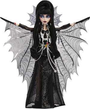 Monster high skullector elvira, meesteres van het duister pop