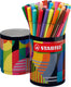 Stabilo pen 68 arty viltstiften in metalen etui - 45dlg.