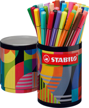 Stabilo pen 68 arty viltstiften in metalen etui - 45dlg.