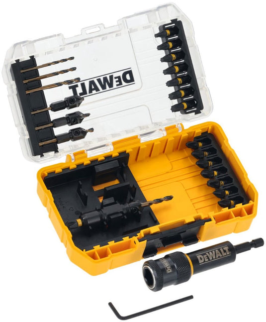 Dewalt flip drive - boor- en bitset - 15-delig - impact ready