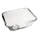 Depa aluminium bak 400 ml + deksel 14x12x4 cm (25 stuks)