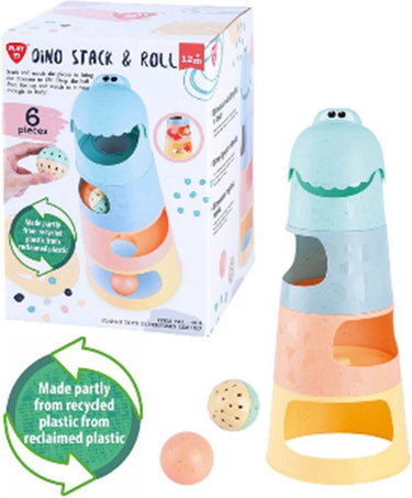 Playgo dino stapeltoren met ballen - 6dlg.