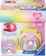 Ravensburger – care bears: cheer bear – 3d puzzle-ball – 55 stukjes
