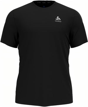 Odlo essential flyer hardloopshirt - mannen - zwart - m