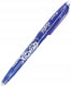 Pilot 2x frixion ball uitwisbare balpen, 0,5 mm, blauw