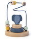 Trixie houten kralenframe - mrs. elephant - houten bead maze - educatief speelgoed - voor jongens meisjes - olifant