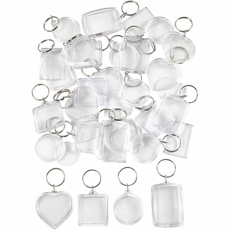 Load image into Gallery viewer, Creativ company sleutelhanger, afm 40-50 mm, 100 stuk 1 doos
