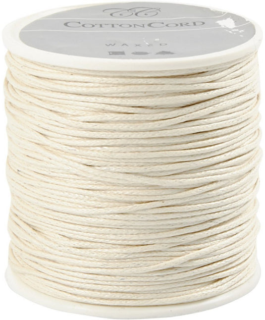 Creativ company katoenkoord off-white dikte 1 mm, 40m
