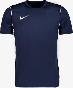Nike dri-fit mannen sportshirt - obsidian white white - maat s