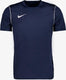 Nike dri-fit mannen sportshirt - obsidian white white - maat s