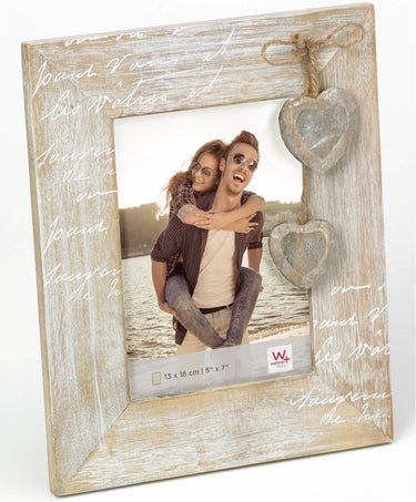 Walther le coeur - houten portretlijst - fotoformaat 13x18 cm - bruin