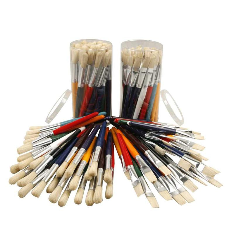 ギャラリービューアに画像をロードする, Https: www.cchobby.nl kwasten-voor-kinderen-rond-plat-l-19-cm-b-15-mm-60-stuk-1-doos
