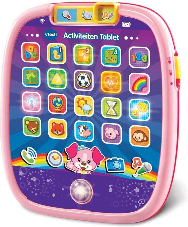 Chargez l'image dans la visionneuse de la galerie, Vtech baby activiteiten tablet - educatief speelgoed - kinder speelgoed computer - vormen, cijfers meer - van 9 tot 36 maanden
