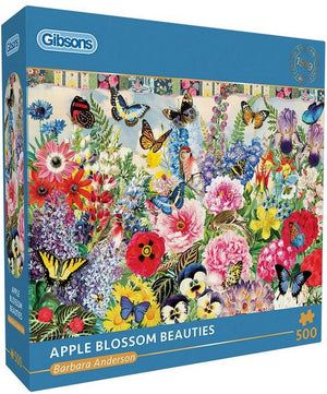 Gibsons - apple blossom beauties (door barbara anderson) - 500 stukjes 48×34cm (b×h) - legpuzzel voor volwassenen