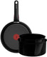 Tefal ingenio excellence ceram - pannenset - 4-delig - fusion core - inclusief handgreep - keramisch - pfas vrij
