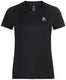 Odlo essential flyer hardloopshirt - vrouwen - zwart - l