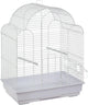 Flamingo parkietenkooi bali - 42 x 30 x 58 cm wit