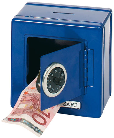 Goki kluis metaal blauw
