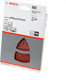 Bosch - 10-delige schuurbladset 102 x 62, 93 mm, 80