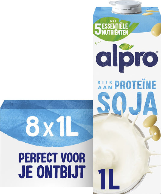 Alpro sojadrink houdbaar - 8 x 1l