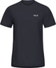 Jack wolfskin essential t w dames outdoorshirt-dark navy