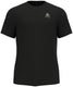 Odlo essential flyer hardloopshirt - mannen - zwart - m