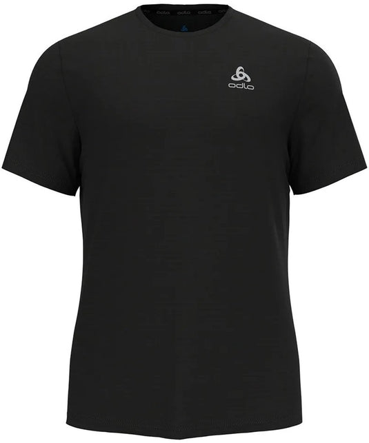 Odlo essential flyer hardloopshirt - mannen - zwart - s