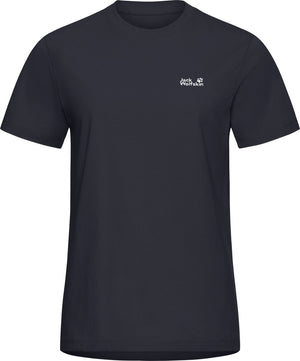 Jack wolfskin essential t w dames outdoorshirt-dark navy