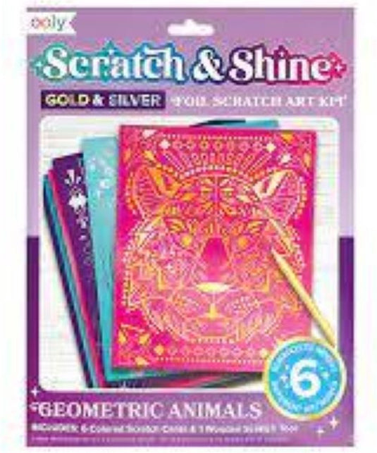 Ooly - scratch shine - geometric animals