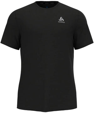 Odlo essential flyer hardloopshirt - mannen - zwart - l