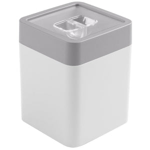 Sunware sigma home voorraadbus 0,6l wit lichtgrijs 9 x 9 x 11,4 cm