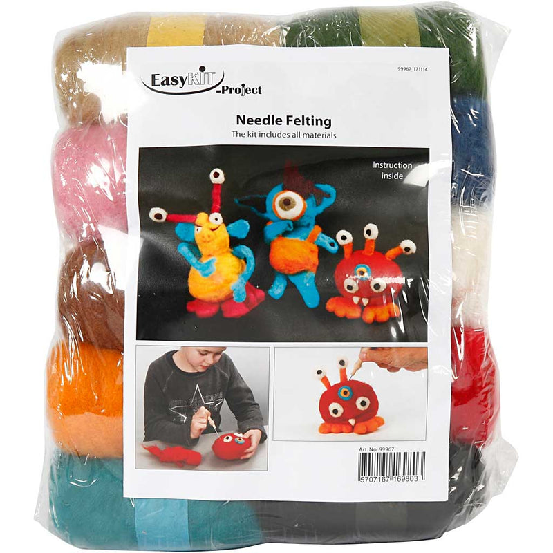 Load image into Gallery viewer, Https: www.cchobby.nl groepsset-naaldvilten-diverse-kleuren-1-set
